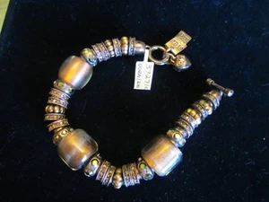 Rare RODGRIGO OTAZU Bronze BRACELET NWOT! - Picture 1 of 8