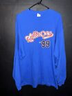 VTG Alstyle All in One AIO T Shirt Adult 2XL XXL Blue Est. 99 Graphic Y2K Long S