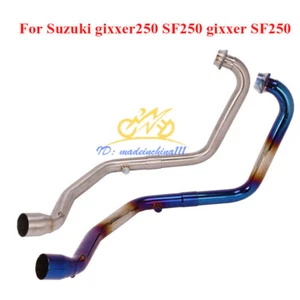 Motorcycle Exhaust System Front Connector for Suzuki gixxer250 SF250 gixxerSF250 - Bild 1 von 11