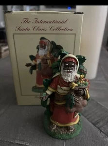 The International Santa Claus Collection Father Christmas Ghana 2002 Boxed - Picture 1 of 2