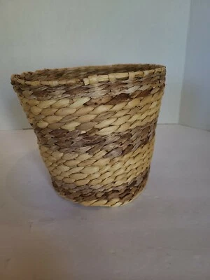 Pequeña cesta de mimbre, almacenamiento, niña de las flores, Pascua, artesanía Foto 1 de 4