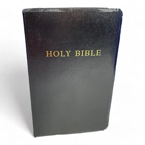 Holy Bible Hendrickson King James Vers Red Letter Black Imitation Leather 2017 - Picture 1 of 11