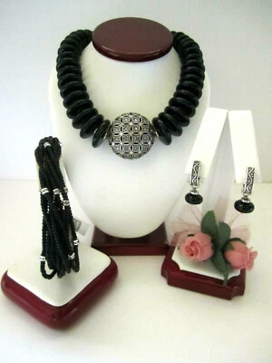Conjunto de Colar-Brinco-Pulseira Brighton "PERSIAN NIGHT" (MSR$234) Novo com etiquetas/Bolsa - Imagem 1 de 4