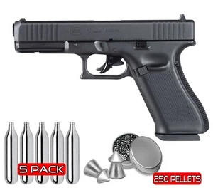 Umarex Glock 17 Gen5 Air Pistol, .177 Cal, Pellet & CO2 Bundle (2255214) - Picture 1 of 9