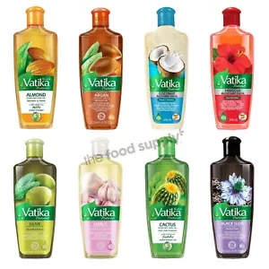 Dabur Vatika Natural Hair Oil Deep Enriched Hair Growth / Repair / Moisture Oils - Picture 1 of 9