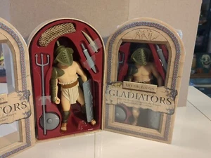 2 Running Press - Lift The Lid On Gladiators 7" Figure - 1 New In Box, 1 Sealed  - Picture 1 of 8