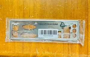 NEW - ASROCK B250M PRO4 and Z370M PRO4 Motherboards IO Shield Backplate - Photo 1/4