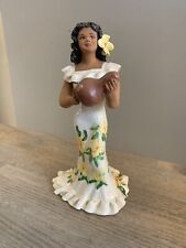 Very Rare Vintage Julene Melcher Signed Ceramic Figurine Honolulu Hawaii