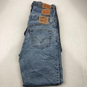 3 Stück Levi's 512 Slim Taper Jeans Blau Herren Größe 34 X 30 - Bild 1 von 10