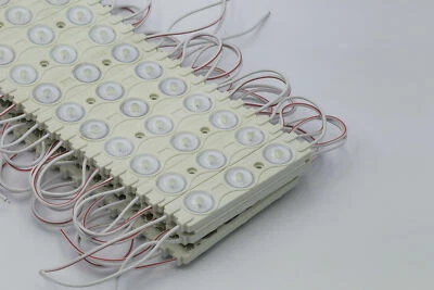 20 x 1.5w Epistar Injection Modules LED Strip Light 2835 SMD Lens Sign Board   - Image 1 of 4