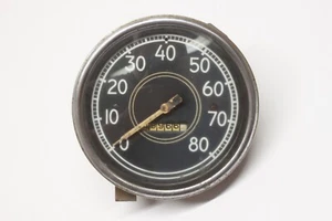 Vintage 1940's Diamond T Truck 80MPH Speedometer Dash Gauge Factory Part - Picture 1 of 4