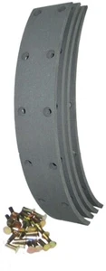 Bremsbelag Fußbr. Satz m. Nieten (4x Beläge)für MF 35 65 135 165 175 177 TEF... - Bild 1 von 1