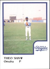 1986 Omaha Royals ProCards #23 Theo Shaw