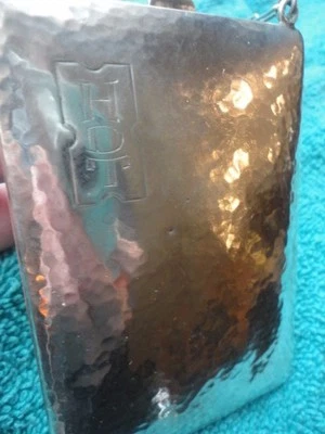 Monedero de baile compacto de plata esterlina grabado para damas cambio de moneda eduardiano vintage Foto 1 de 4