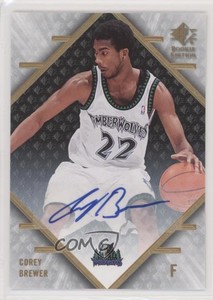 2007-08 SP Rookie Edition Auto Corey Brewer #65 Rookie Auto RC