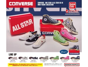 Juguete Cápsula CONVERSE ONE STAR & ALL STAR US Juego Completo de 7 Gacha Bandai NUEVO - Imagen 1 de 10