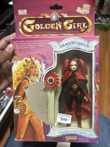 Dragon Queen Golden Girl 1984 Galoob Action Figure NEW MISB SEALED - Picture 1 of 6