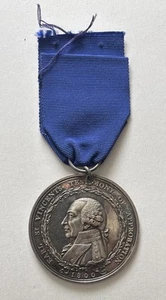SCARCE 1800 ROYAL NAVY SILVER MEDAL🌟Earl St. Vincent’s Medal🌟Very Fine-holed - Picture 1 of 4
