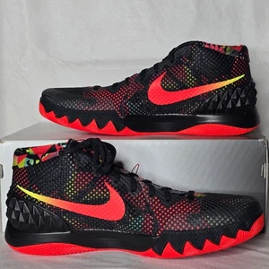 Nike Kyrie 1 Dream Basketball Mens Sz 13 Black Red Multi color  DS 2014 NOS - Picture 1 of 9