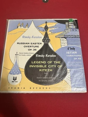 Risky-Korsakov Legend Of The Invisible City On Dark Red Translucent Vinyl - Image 1 of 4