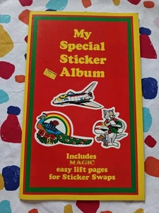 Vintage Retro Kingfisher Special Sticker Album Unused 1980s Kids Craft Scrapbook - Picture 1 of 8