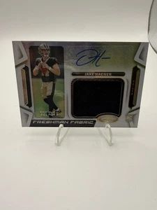 2023 Panini Certified - Freshman Fabric Signatures Jake Haener #FFMS-36 /399... - Picture 1 of 3