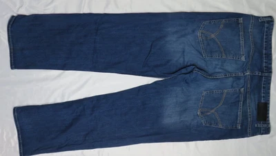 JEANS CALVIN KLEIN HOMBRE AZUL 38X32 CORTE RECTO 100% ALGODÓN DENIM PETO Foto 1 de 3