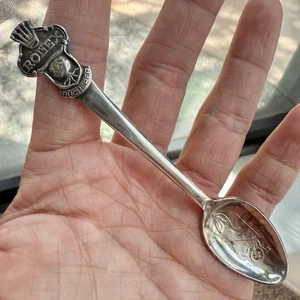 Vintage Rolex Watches Bucherer Of Switzerland Silver Plated Souvenir Spoon Lion - Picture 1 of 7