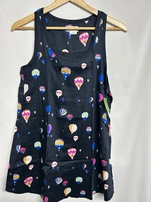 Kate Spade New York Mujer Satén y Algodón Modal Chemise "M" Foto 1 de 4