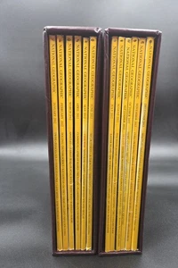 Lot of 12 National Geographic Magazines 2012 Full Set W/ Faux Leather Binders  - Bild 1 von 9