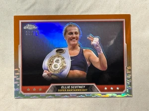 2024 Topps Chrome Boxing Orange Refractor Ellie Scotney /25 #69 - Picture 1 of 2