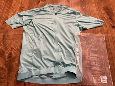 Castelli Men's Espresso Short Sleeve Jersey Pool Blue Size XXL / Retail: $150 - Image 1 of 4