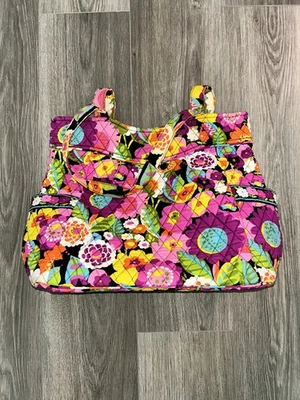 Vera Bradley Pleated tote in Va Va Bloom - Image 1 of 4