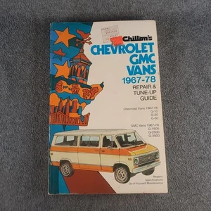 Manual de reparación y puesta a punto de Chilton Chevrolet GMC furgonetas 1967-78 - Imagen 1 de 8
