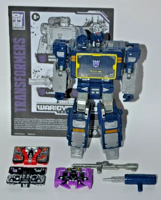 Hasbro Netflix Transformers WFC Decepticon Soundwave, Ravage, Lazerbeak, Ratbat - Image 1 of 2