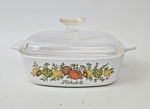 Vinatge Corning Ware Spice of Life L'Echaolte A-1-B 1 QT Casserole Dish - Picture 1 of 6