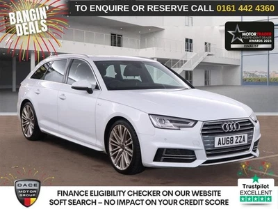 2018 Audi A4 Avant 2.0 TFSI S line Estate 5dr Petrol S Tronic Euro 6 (s/s) (190  - Image 1 of 4