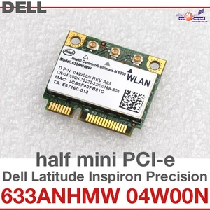 Wi-Fi Card For Dell M17X R2 Mini PCI Express 633ANHMW 04W00N D15 - Picture 1 of 1