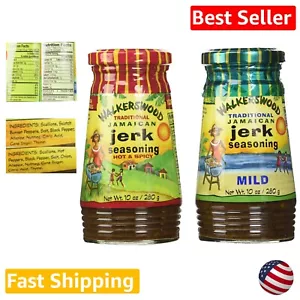 Jamaican Jerk Seasoning Variety Pack - Mild, Hot & Spicy - 10 Oz Each - Picture 1 of 4