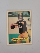 1983 Topps Football Sticker Set Card of Terry Bradshaw #5. HOF C8