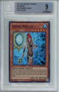 Gishki Noellia THSF-EN043 Super Rare Yu-Gi-Oh Card BGS 9 - Picture 1 of 2