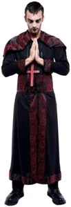 NEW Men's Endless Options Black/Red Robe Costume Size S - Picture 1 of 3