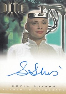 THE OUTER LIMITS:SEX,CYBORGS & SCIENCE FICTION - A13 SOFIA SHINAS AUTOGRAPH