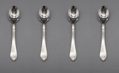 Towle HAMMERED ANTIQUE - Germany Stainless Flatware - Teaspoons * SET OF FOUR - - Image 1 of 3