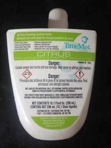 12 Pack TimeMist Virtual Janitor Drip refills 10.1oz. Each Citrus citrus Scented - Picture 1 of 1