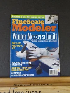 FineScale Modeler 1998 April Winter Messerschmitt Punch & die sets Paint vinyl f - Imagen 1 de 2