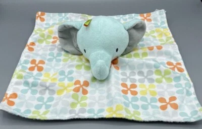 Boppy Elephant Lovey Security Blanket Plush Multicolor - Image 1 of 4