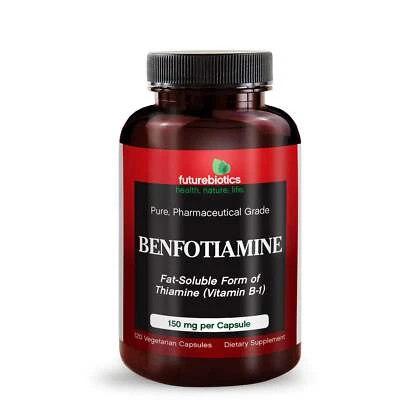Futurebiotics Benfotiamine 150 mg, 120 Vegetarian Capsules - Image 1 of 4