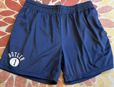 19nine Hardwood History Butler Bulldogs NCAA Blue #1 Basketball Shorts, Men’s XL - Image 1 of 4