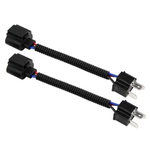 Pigtail Wire Adapters 2pcs H4 Male To H13 Female Connector Car Pigtail - Picture 1 of 8